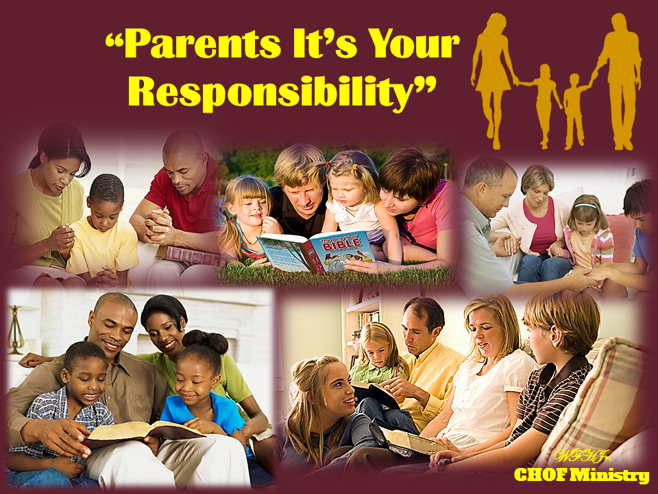 Living Waters Parents It's Your Responsibility