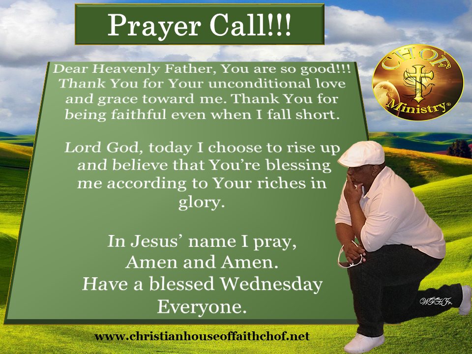 Prayer Call Week 1
